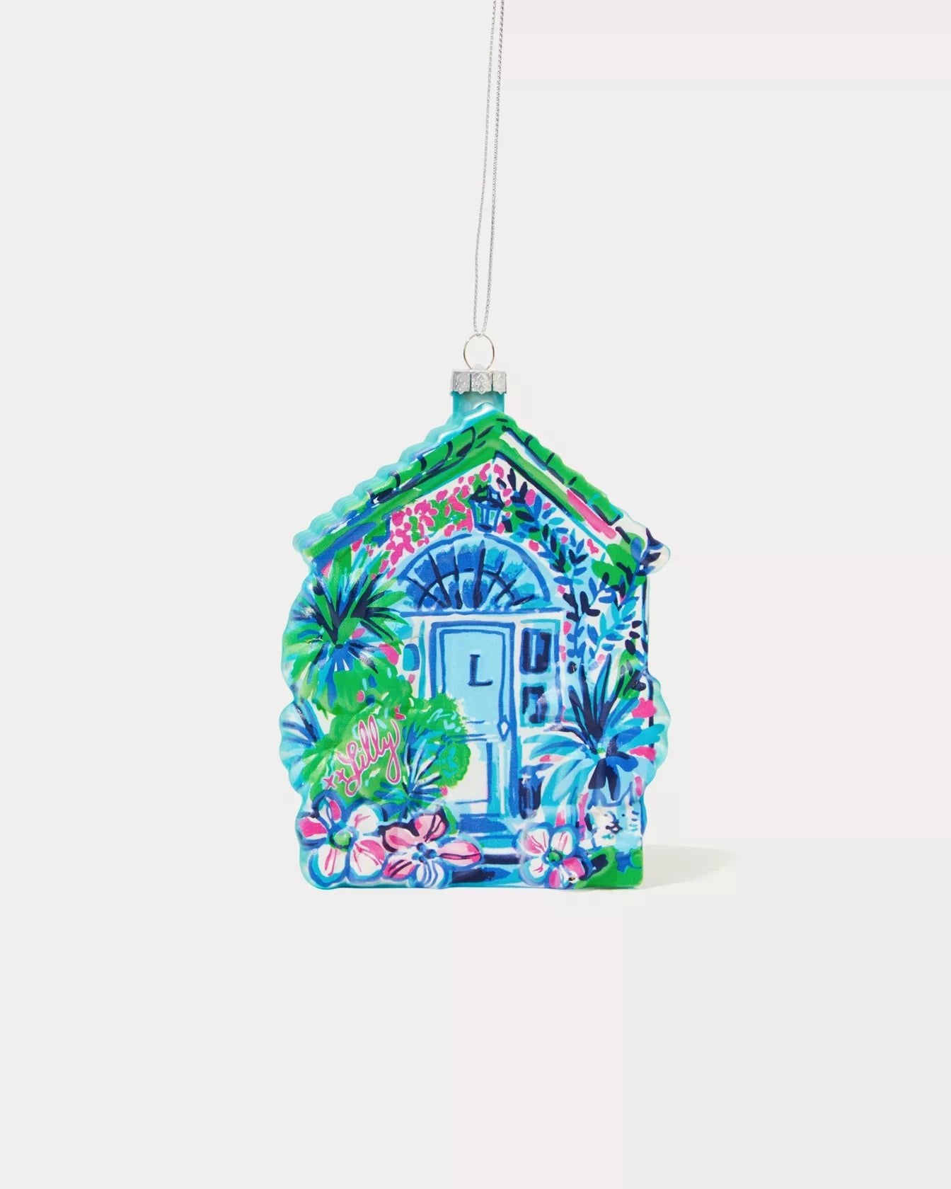 Lilly's House Glass OrnamentHome & Gifts - Home DecorLILLY PULITZERThe Printed Peach Savannah