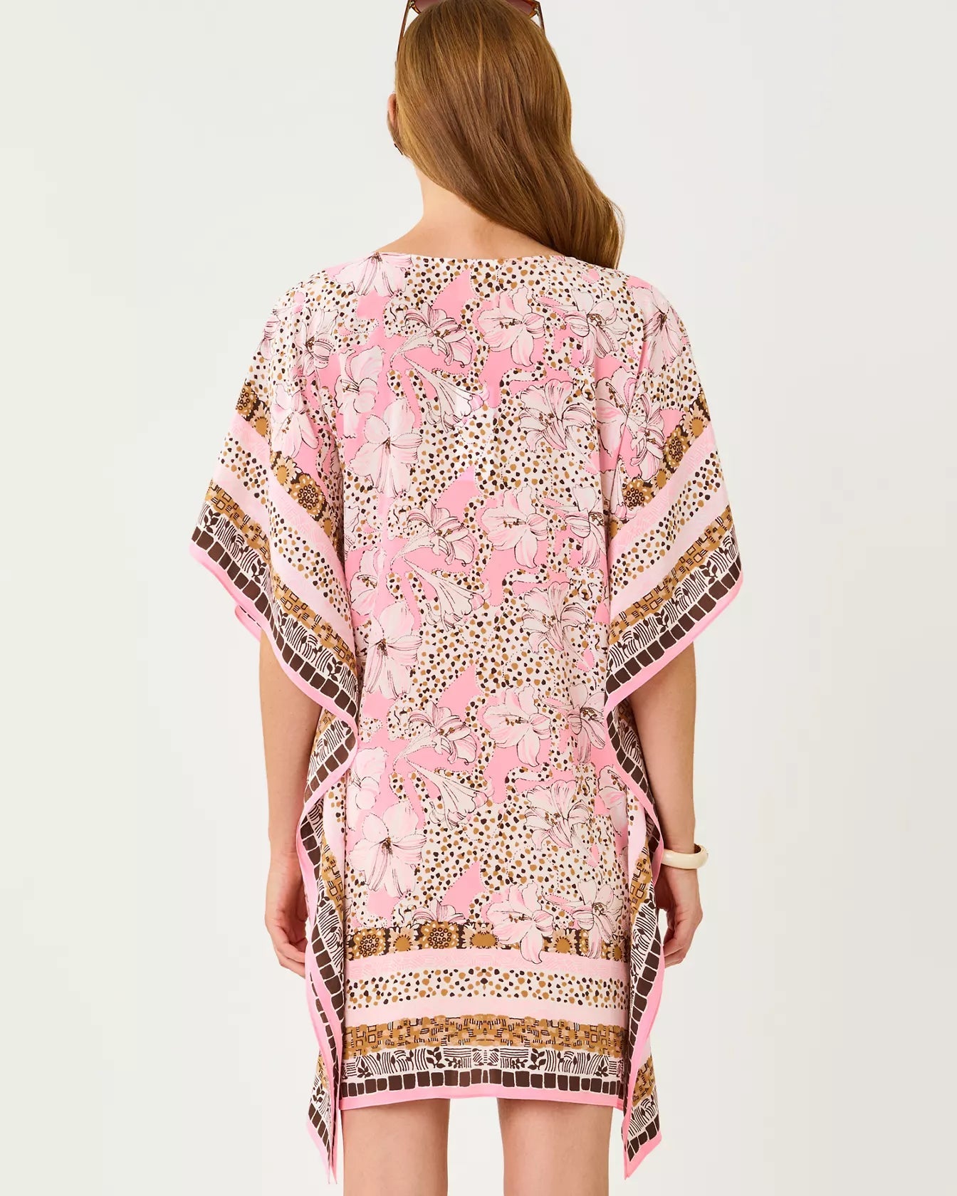 Lindamarie Silk CaftanWomen - Dresses - Straight DressesLILLY PULITZERThe Printed Peach Savannah