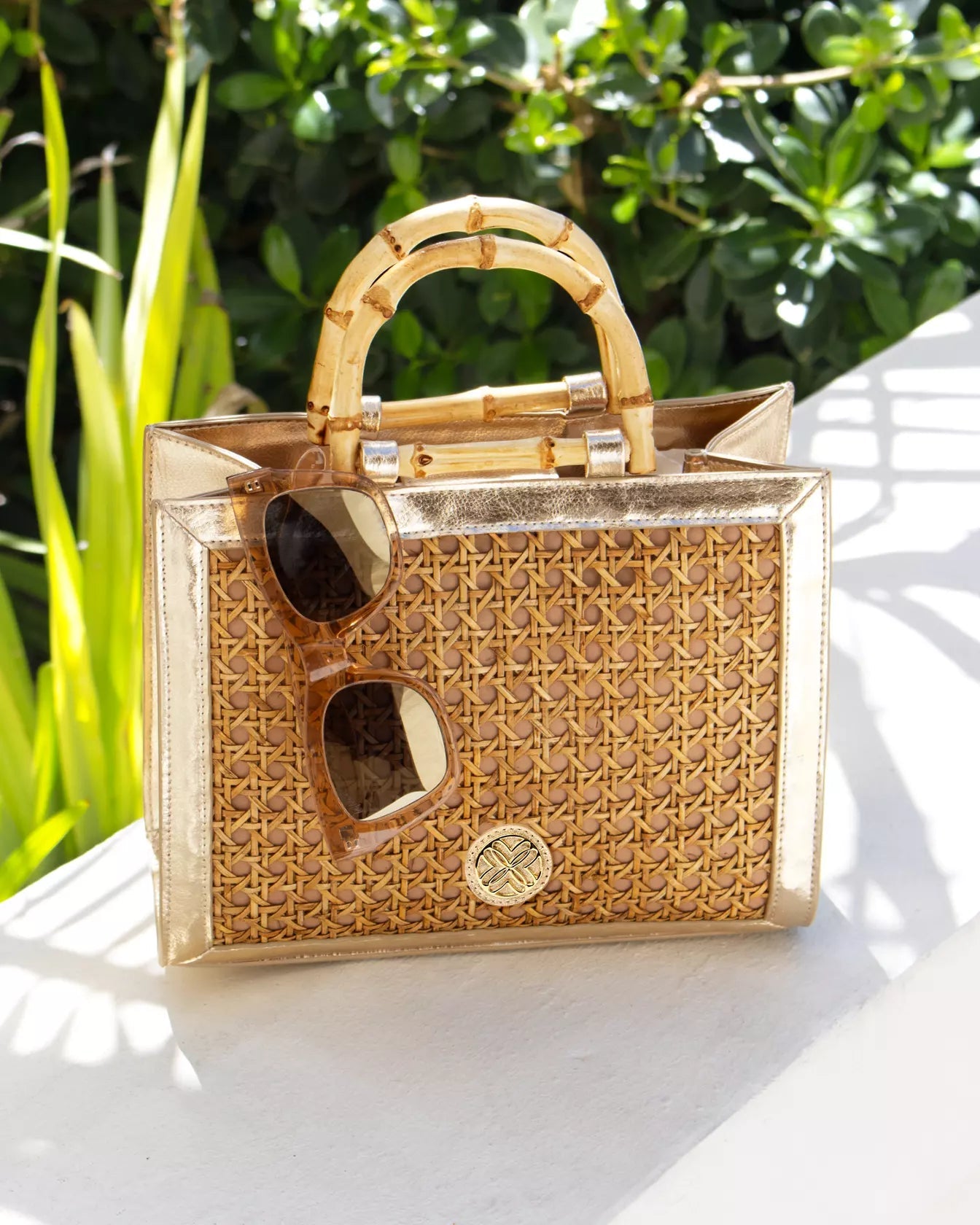 Liza Cane Top Handle BagLILLY PULITZERThe Printed Peach Savannah