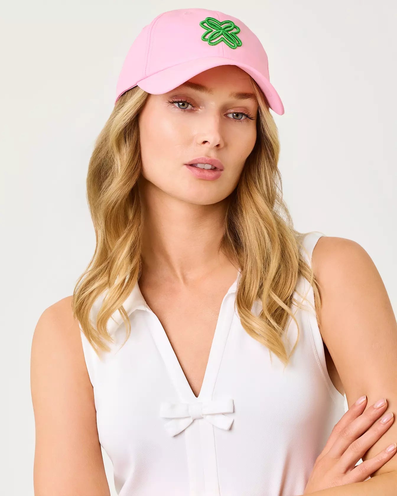 Logo Run Around HatAccessories - Hats & Hair - HatsLILLY PULITZERThe Printed Peach Savannah