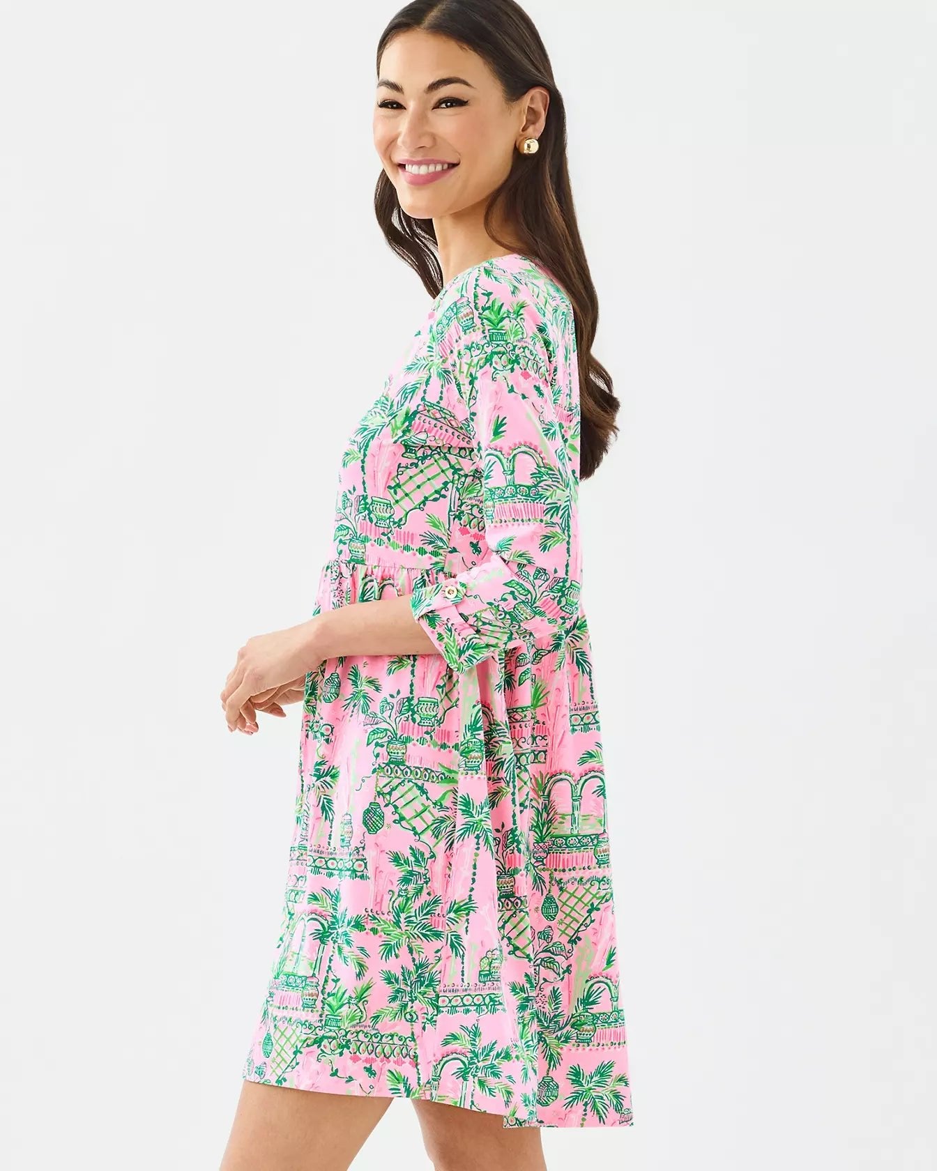 Loran Swing DressLILLY PULITZERThe Printed Peach Savannah