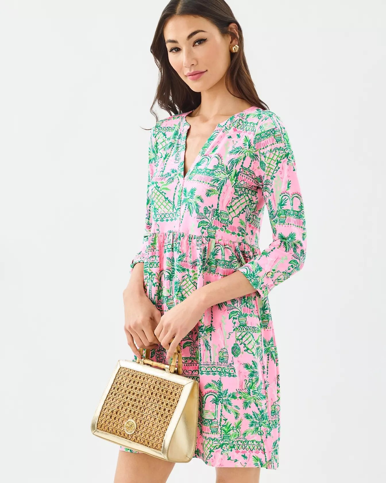 Loran Swing DressLILLY PULITZERThe Printed Peach Savannah