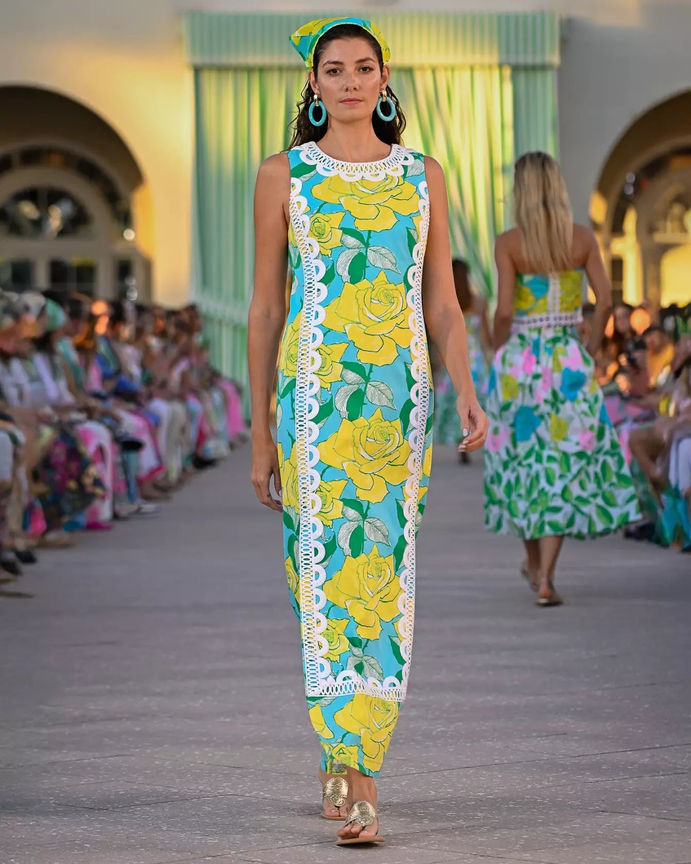 Lotta Stretch Maxi Shift DressLILLY PULITZERThe Printed Peach Savannah