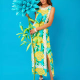 Lotta Stretch Maxi Shift DressLILLY PULITZERThe Printed Peach Savannah