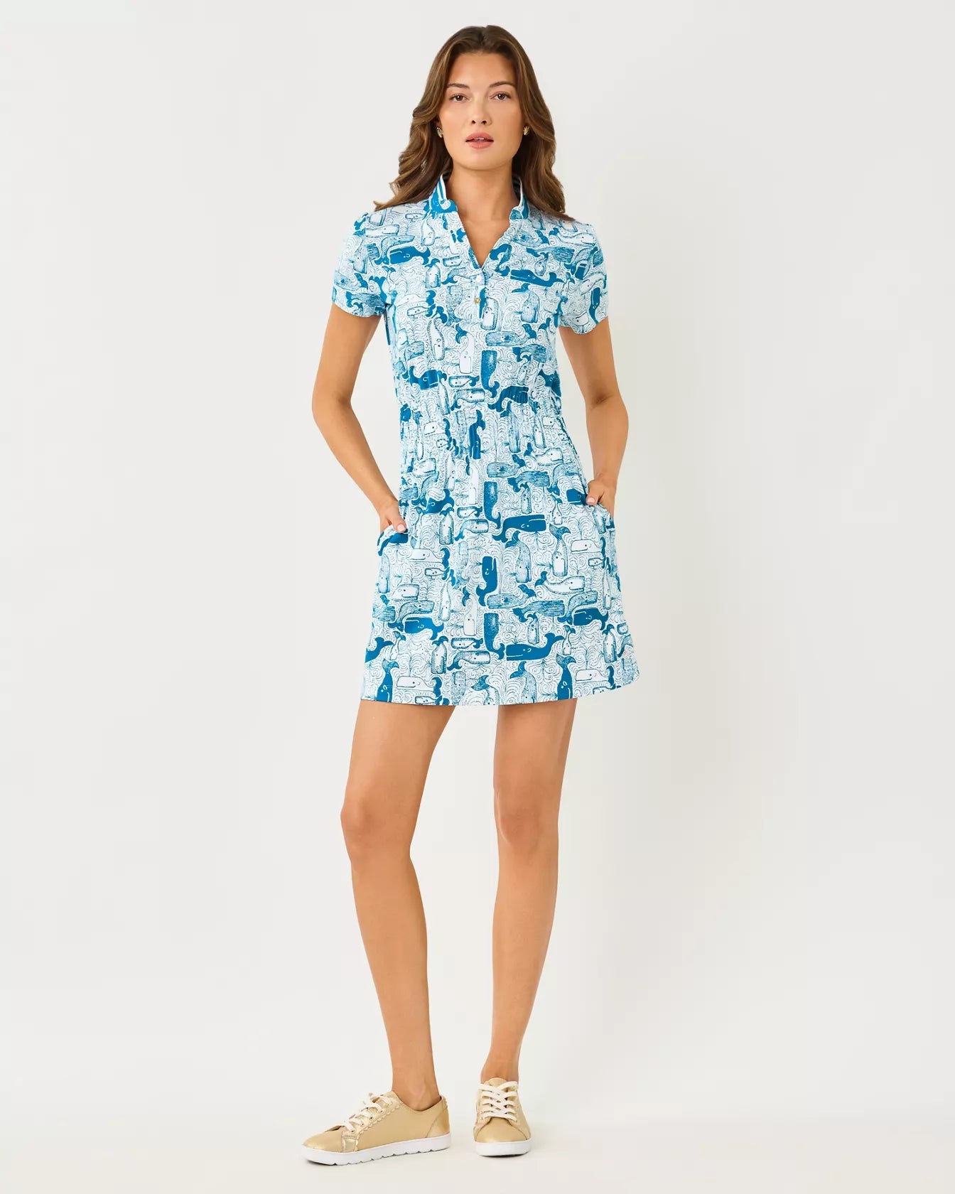 Love Active Dress UPF 50+Women - Activewear - Active DressesLILLY PULITZERThe Printed Peach Savannah