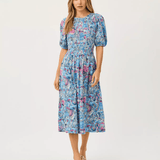 Lucila Midi DressWomen - Dresses - Fit & FlareLILLY PULITZERThe Printed Peach Savannah