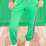 Lucky Clover Rainbow Stripe SweatpantsHeartland Retail ItemsBrianna CannonThe Printed Peach Savannah
