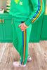 Lucky Clover Rainbow Stripe SweatpantsHeartland Retail ItemsBrianna CannonThe Printed Peach Savannah