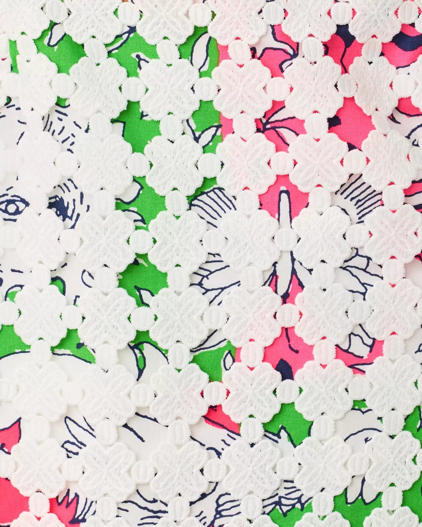 Lydon Lace Shift DressLILLY PULITZERThe Printed Peach Savannah