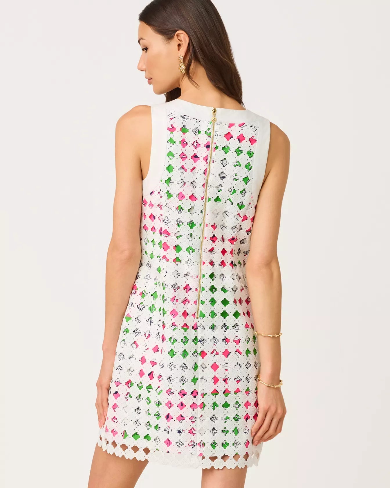 Lydon Lace Shift DressLILLY PULITZERThe Printed Peach Savannah