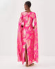 Madelyn Silk Boat Neck Maxi CaftanWomens - Dresses - Fitted DressesLILLY PULITZERThe Printed Peach Savannah