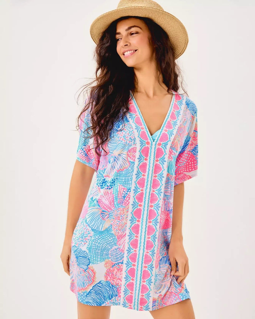 Malachi V - Neck Cover - UpHeartland Retail ItemsLILLY PULITZERThe Printed Peach Savannah
