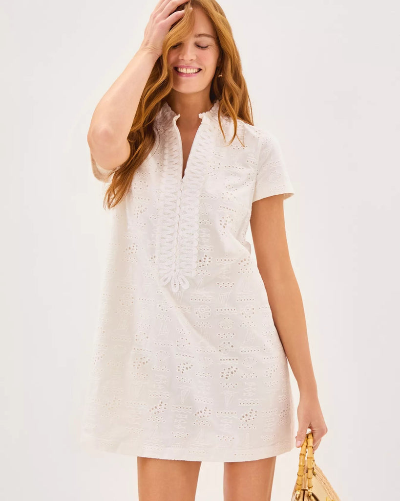Mamie DressHeartland Retail ItemsLILLY PULITZERThe Printed Peach Savannah