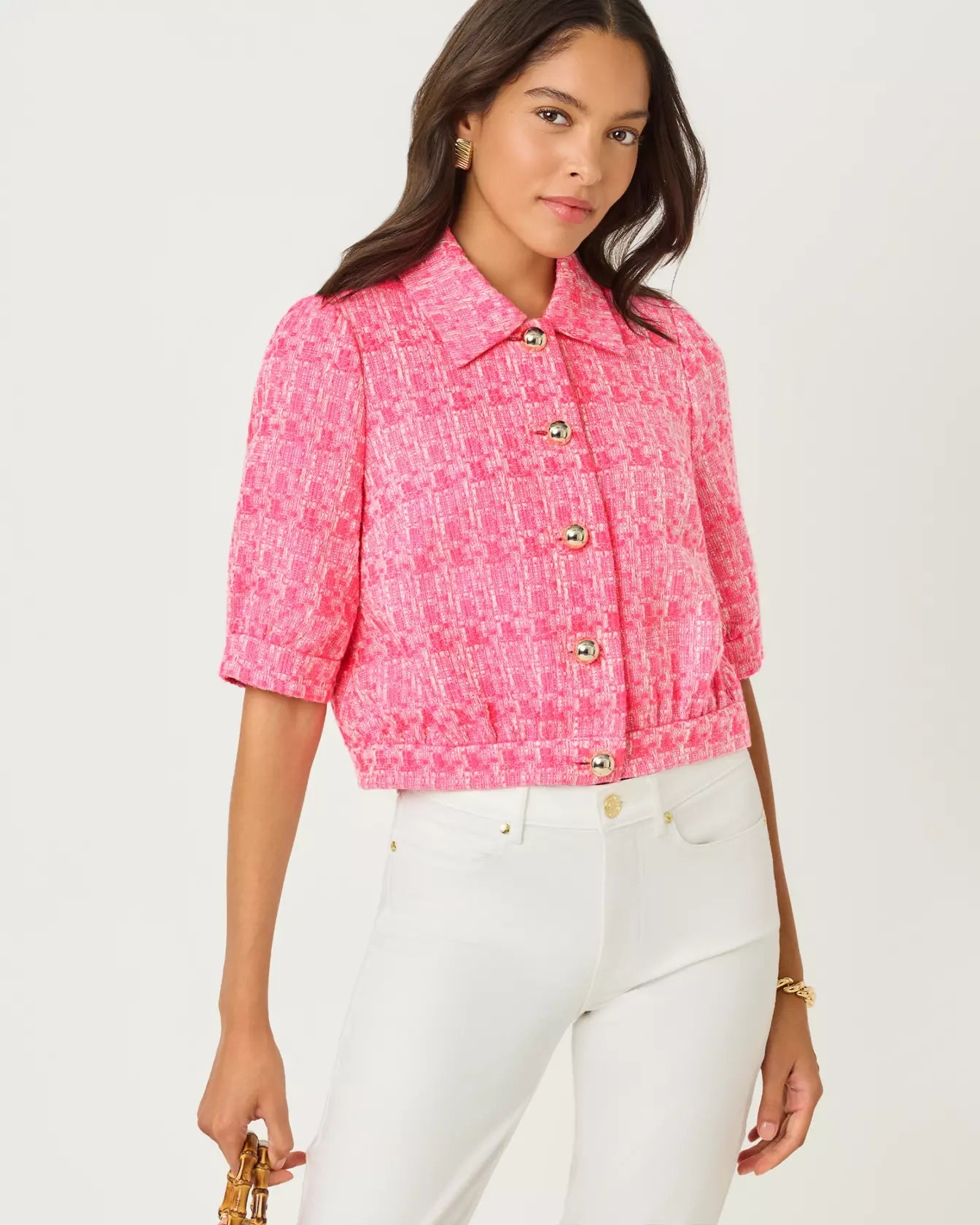 Marciana Boucle JacketLILLY PULITZERThe Printed Peach Savannah