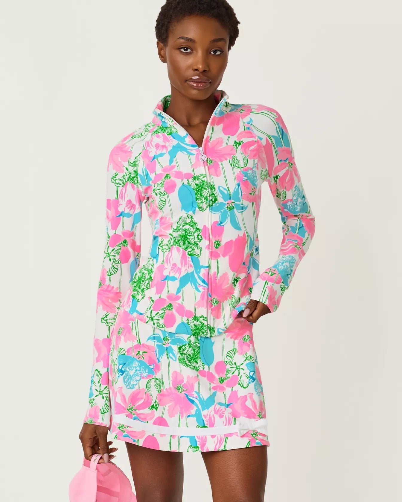 Marilla High Rise Skort UPF 50+LILLY PULITZERThe Printed Peach Savannah