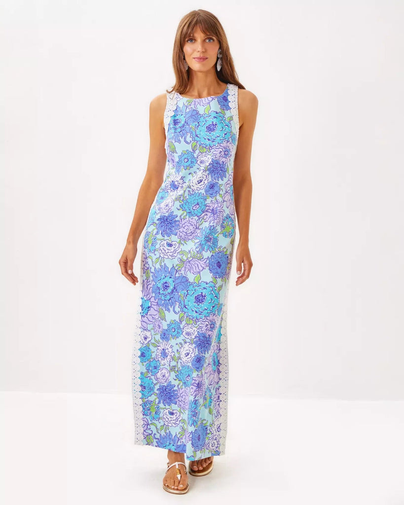 Marleigh Maxi Shift DressHeartland Retail ItemsLILLY PULITZERThe Printed Peach Savannah