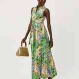 Marria Stretch Maxi DressDresses-Fit & Flare DressesLILLY PULITZERThe Printed Peach Savannah