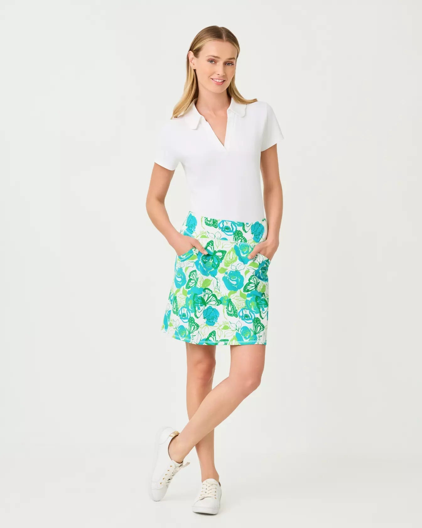 Maryana Skort UPF 50+Women - SkortsLILLY PULITZERThe Printed Peach Savannah