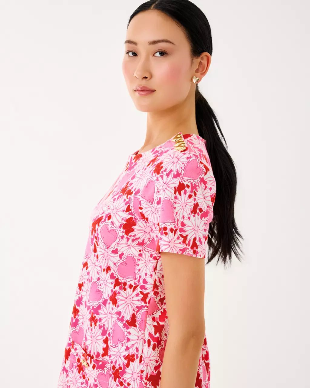 Mattison Shift DressWomen - Dresses - A - Line/Easy DressesLILLY PULITZERThe Printed Peach Savannah