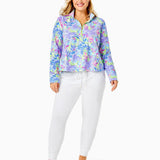 Melena UPF 50+ PopoverWomen - Loungewear - TopsLILLY PULITZERThe Printed Peach Savannah