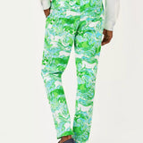 Men's Stuff 34" Mizner Stretch PantMen - Bottoms - PantsLILLY PULITZERThe Printed Peach Savannah