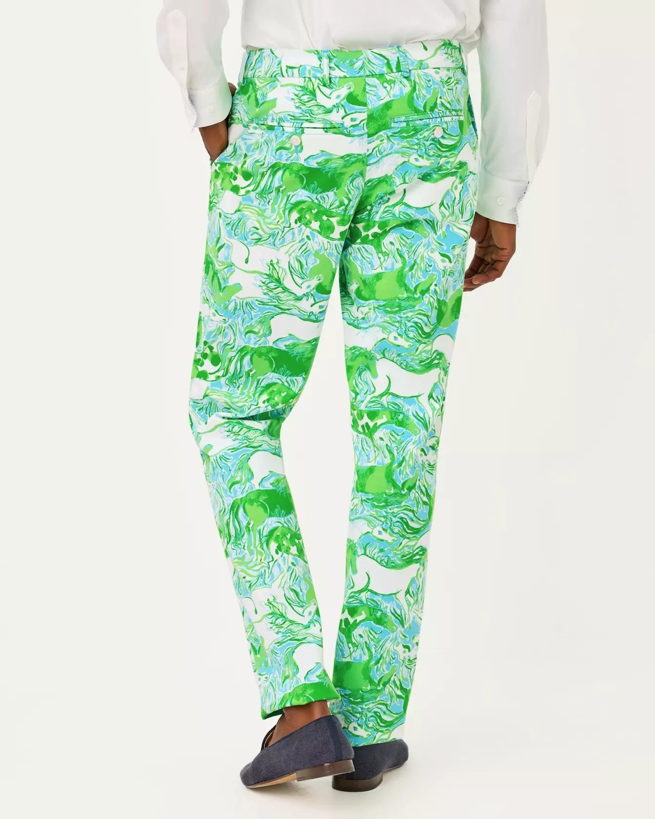 Men's Stuff 34" Mizner Stretch PantMen - Bottoms - PantsLILLY PULITZERThe Printed Peach Savannah