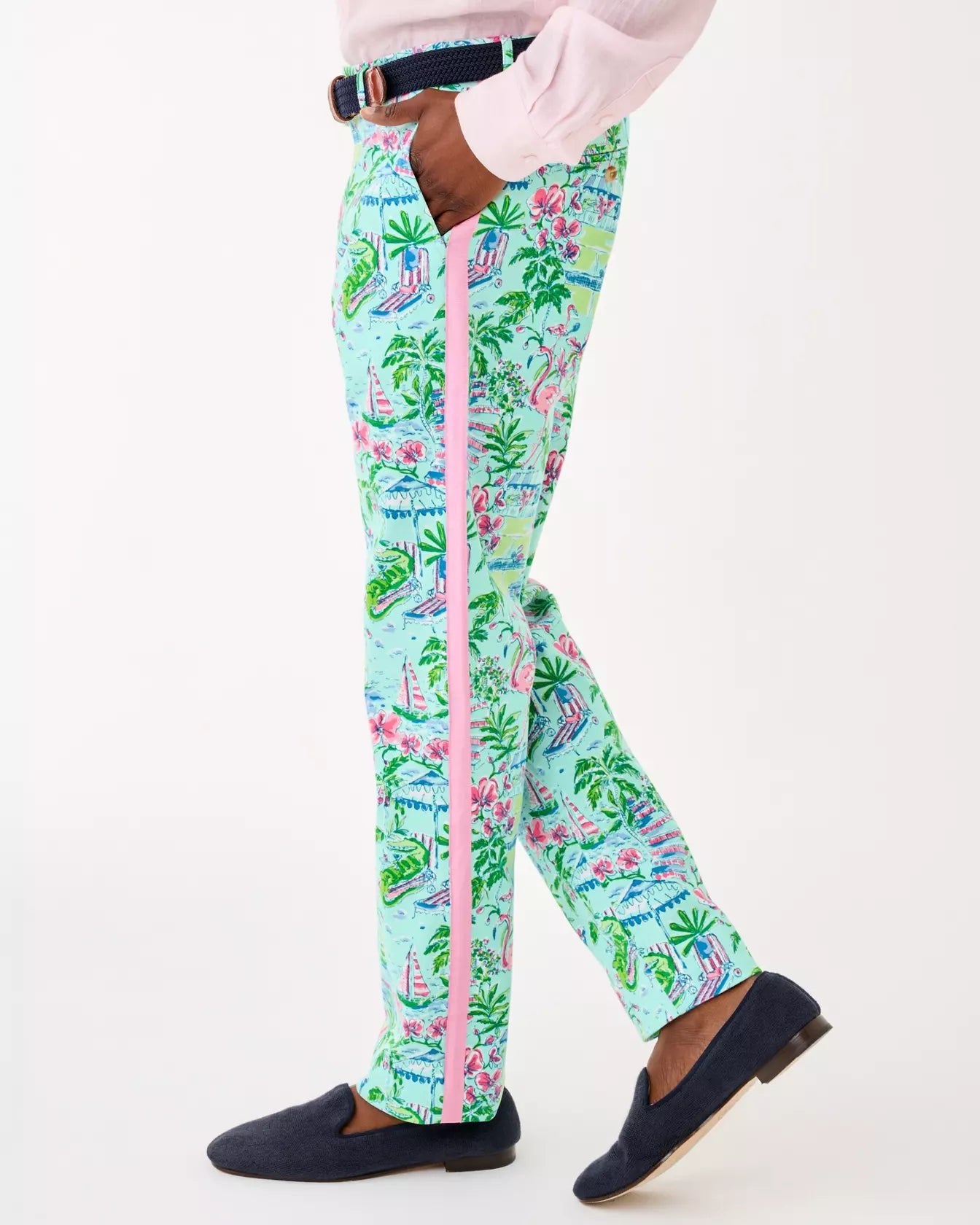 Men's Stuff 34" Mizner Stretch PantMen - BottomsLILLY PULITZERThe Printed Peach Savannah