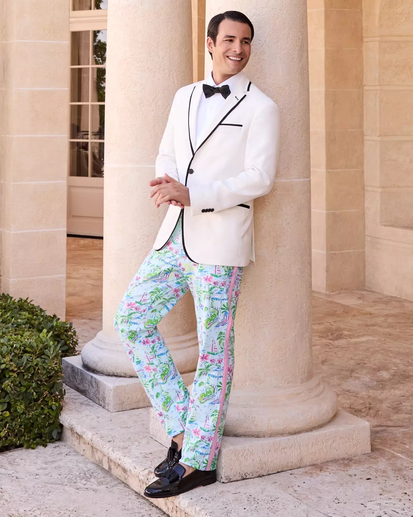 Men's Stuff 34" Mizner Stretch PantMen - BottomsLILLY PULITZERThe Printed Peach Savannah