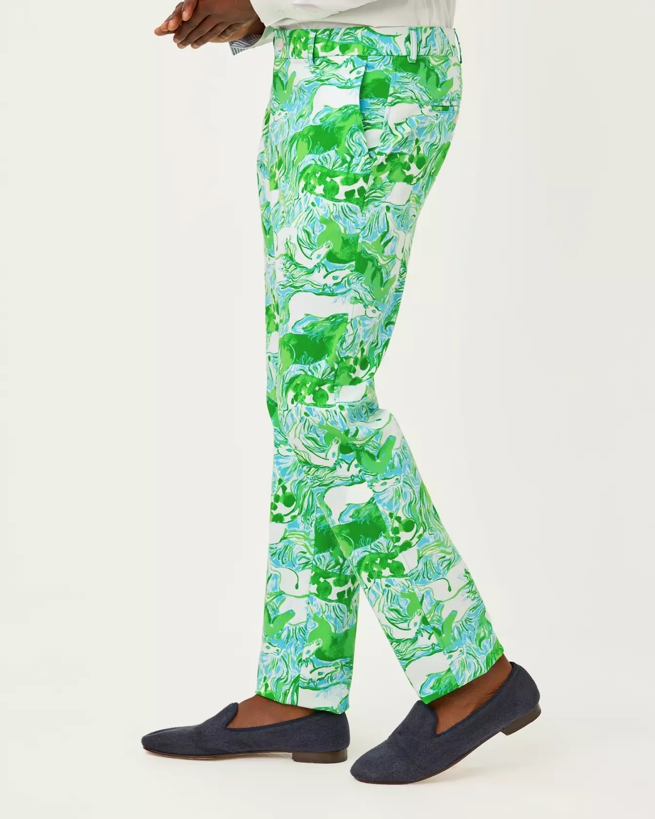 Men's Stuff 34" Mizner Stretch PantMen - Bottoms - PantsLILLY PULITZERThe Printed Peach Savannah