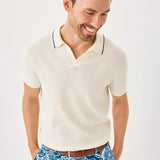 Men's Stuff Devonn Polo SweaterMens - Tops - PolosLILLY PULITZERThe Printed Peach Savannah