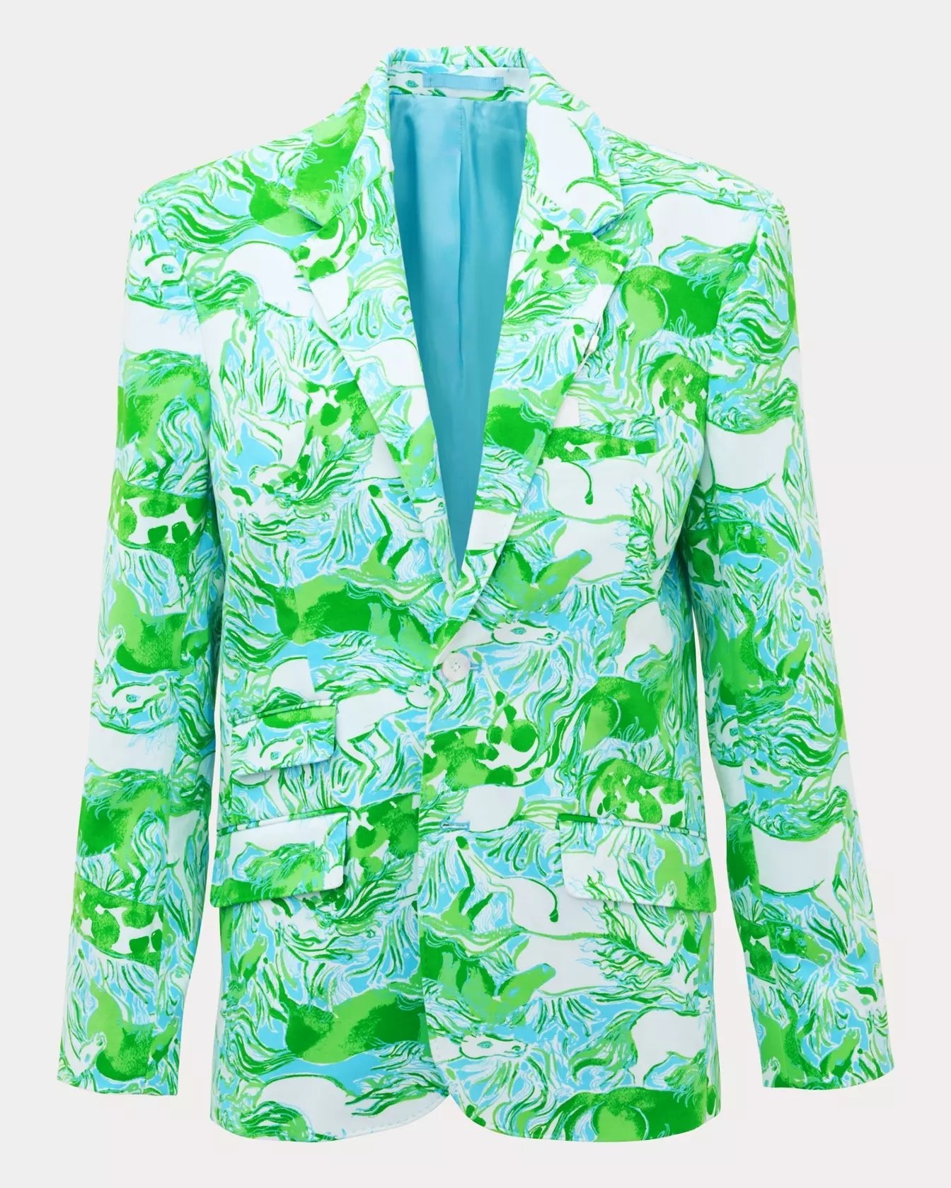 Mens Stuff Flagler BlazerMen - JacketsLILLY PULITZERThe Printed Peach Savannah