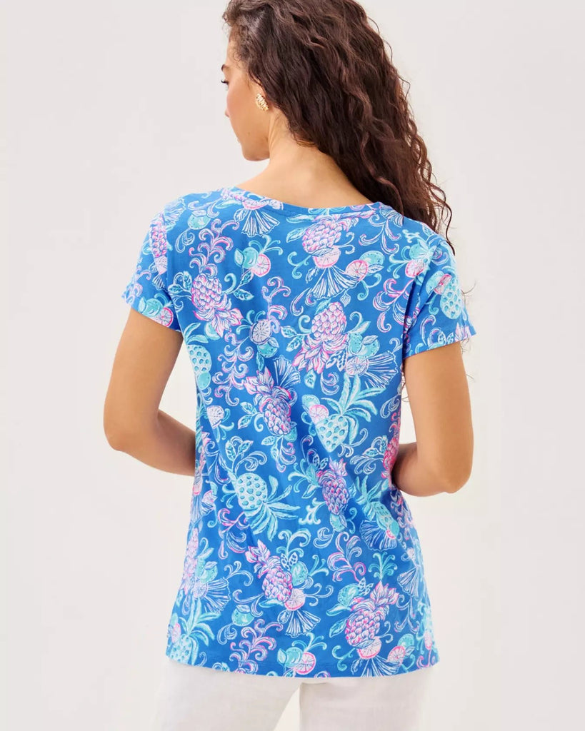 Meredith TeeWomens - Tops - TeesLILLY PULITZERThe Printed Peach Savannah
