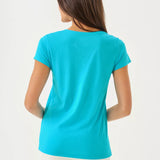 Meredith TeeWomen - Tops - TeesLILLY PULITZERThe Printed Peach Savannah