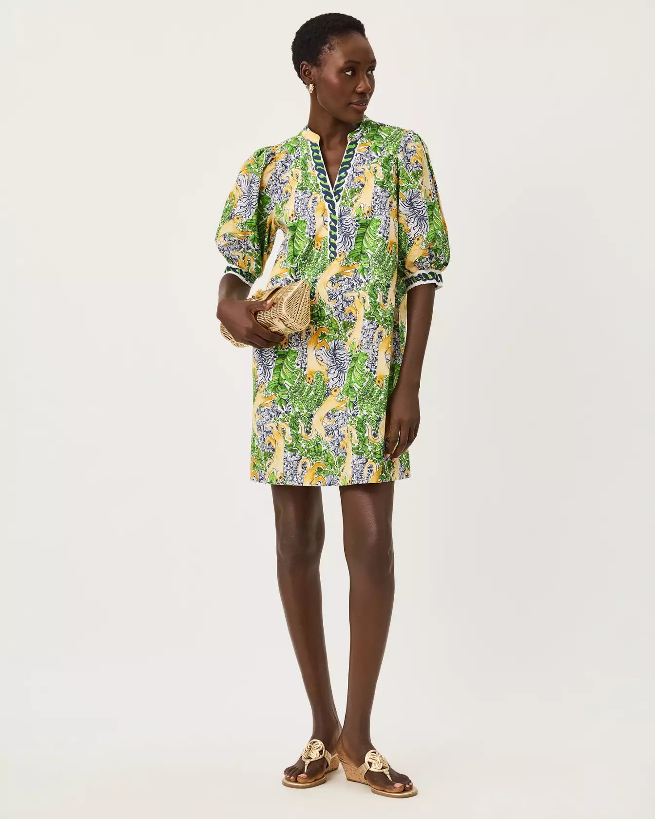 Mialeigh Elbow Sleeve DressLILLY PULITZERThe Printed Peach Savannah