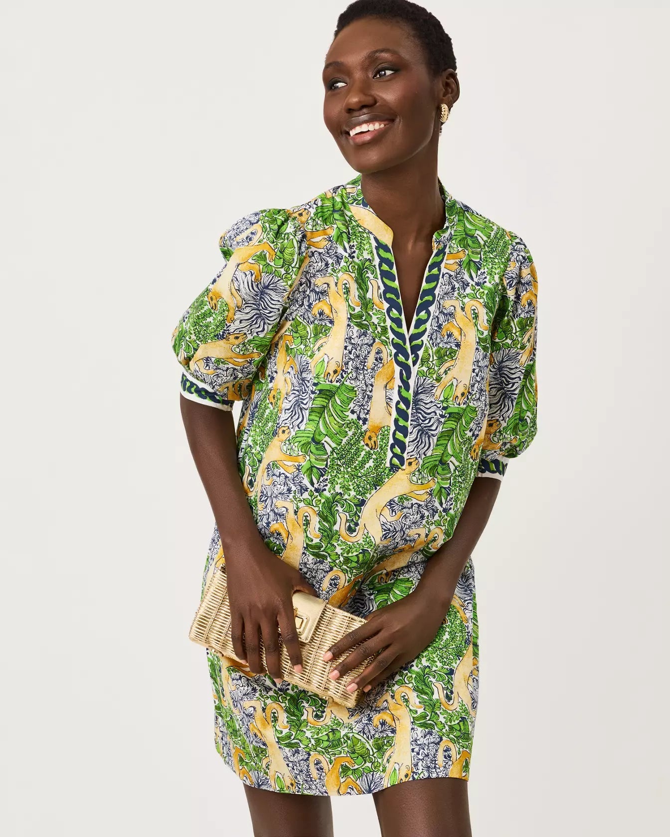 Mialeigh Elbow Sleeve DressLILLY PULITZERThe Printed Peach Savannah