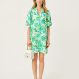 Mialeigh Elbow Sleeve Linen DressDresses - A - Line - Easy DressesLILLY PULITZERThe Printed Peach Savannah