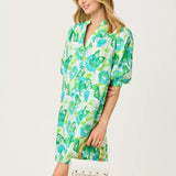 Mialeigh Elbow Sleeve Linen DressDresses - A - Line - Easy DressesLILLY PULITZERThe Printed Peach Savannah