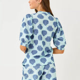 Mialeigh Elbow Sleeve TopWomen - TopsLILLY PULITZERThe Printed Peach Savannah