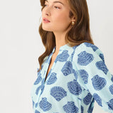 Mialeigh Elbow Sleeve TopWomen - TopsLILLY PULITZERThe Printed Peach Savannah
