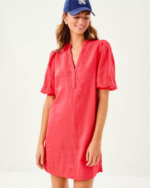 Mialeigh Linen DressHeartland Retail ItemsLILLY PULITZERThe Printed Peach Savannah