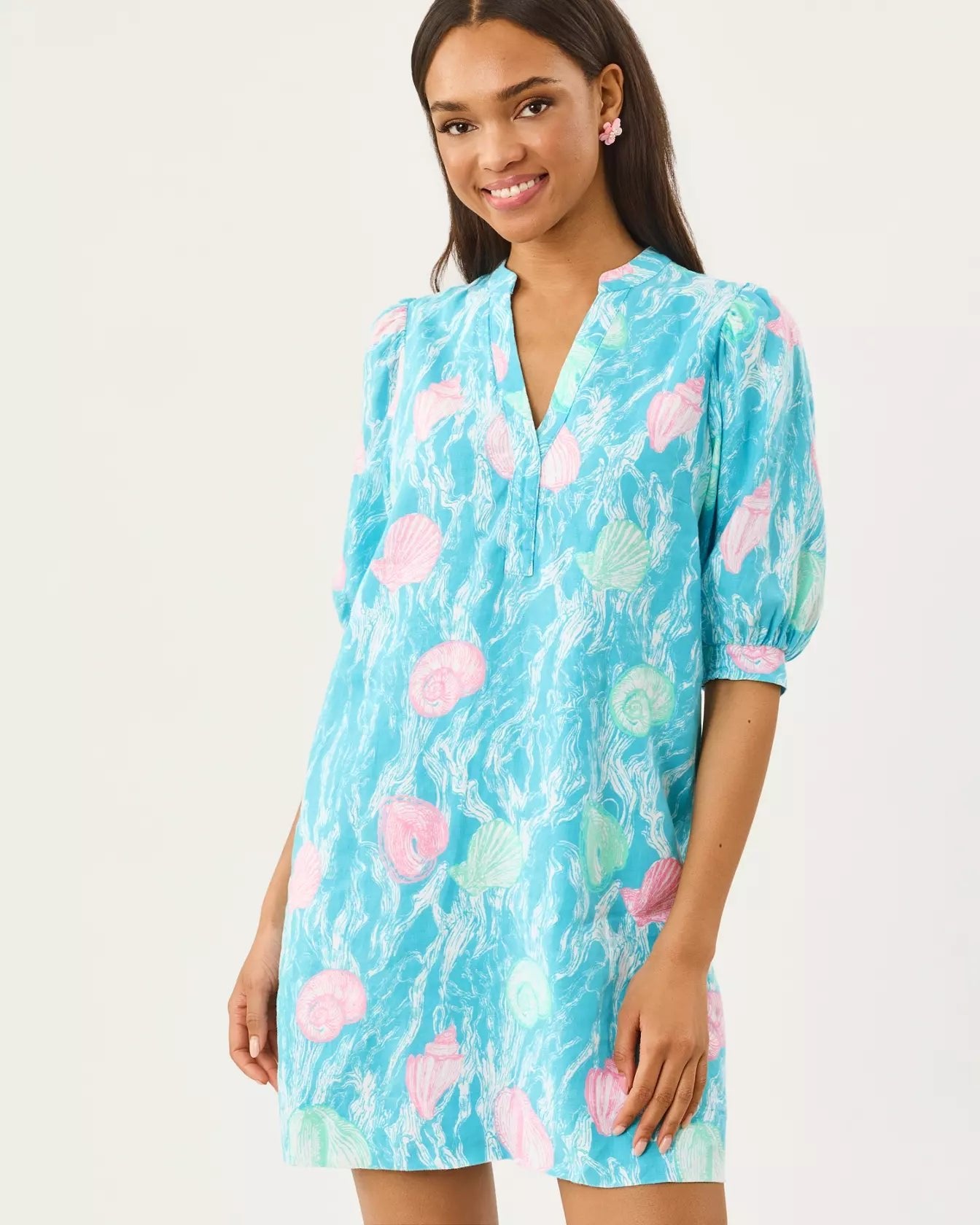 mialeigh linen dress Womens Lilly Pulitzer Mialeigh Linen Dress Mialeigh Linen Dress - Barton