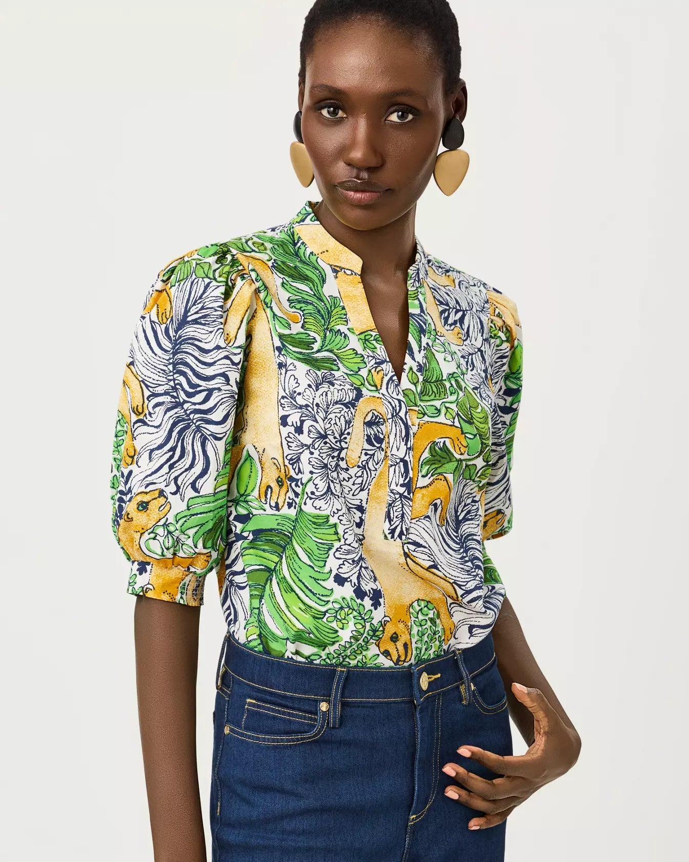Mialeigh TopLILLY PULITZERThe Printed Peach Savannah