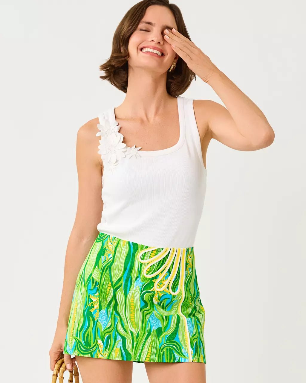 Michelina Mini SkortWomen - Bottoms - SkortsLILLY PULITZERThe Printed Peach Savannah