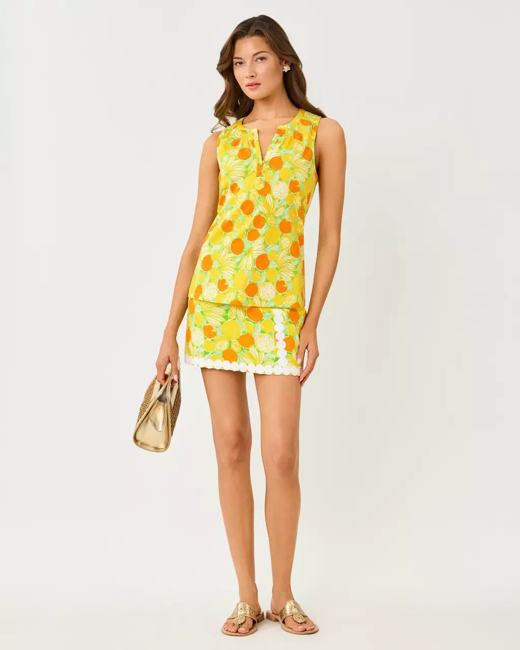 Michelina Mini SkortWomen - Bottoms - SkortsLILLY PULITZERThe Printed Peach Savannah