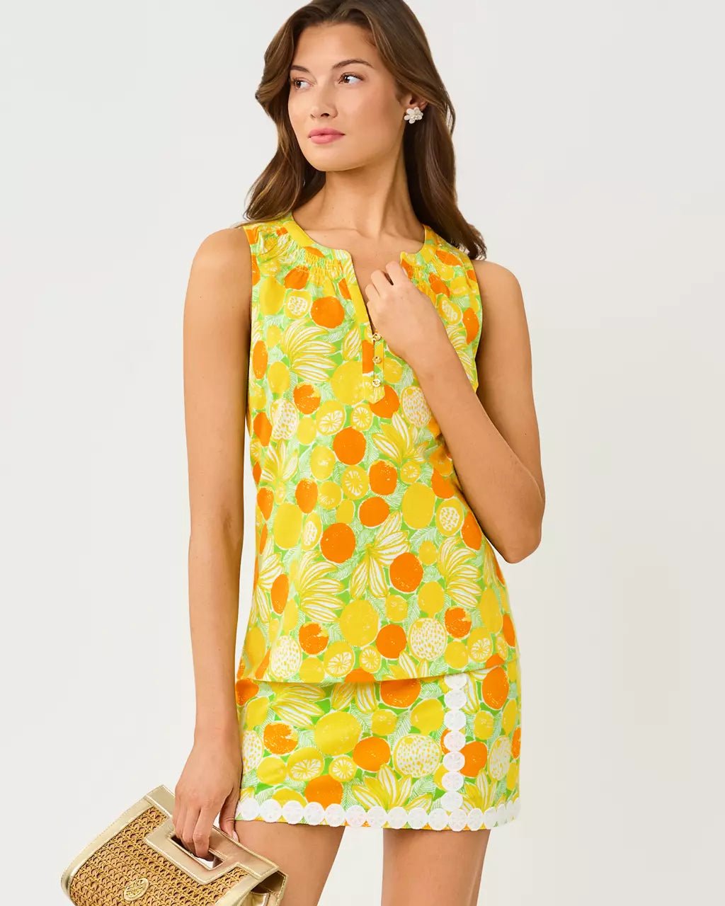 Michelina Mini SkortWomen - Bottoms - SkortsLILLY PULITZERThe Printed Peach Savannah