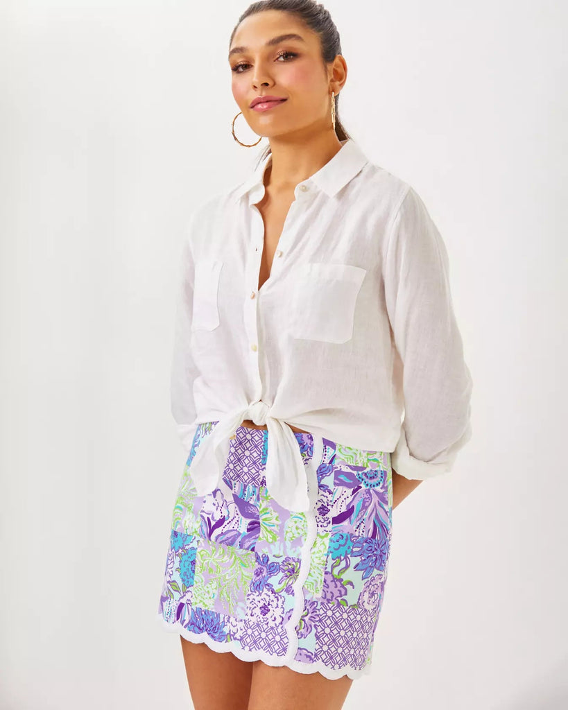 Michelina Mini SkortLILLY PULITZERThe Printed Peach Savannah