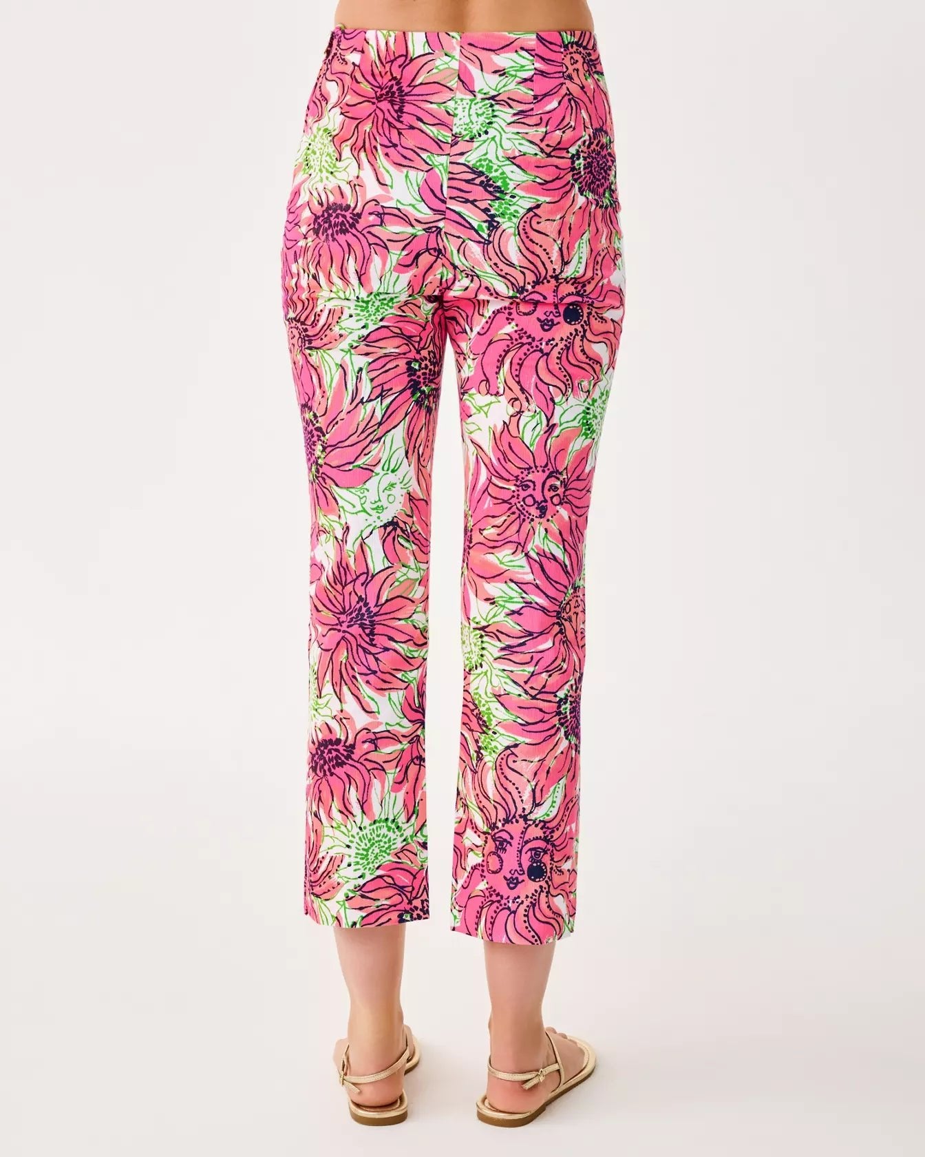 Michelle Crop PantWomen - Bottoms - PantsLILLY PULITZERThe Printed Peach Savannah