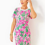 Mila Short Sleeve Shift DressWomen - Dresses - Straight DressesLILLY PULITZERThe Printed Peach Savannah