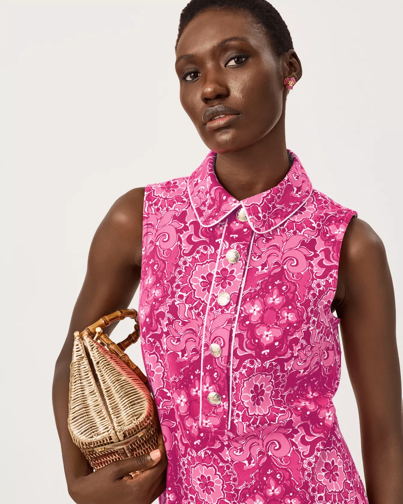 Milana DressWomen - Dresses - Straight DressesLILLY PULITZERThe Printed Peach Savannah