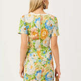 Minerva Short Sleeve Stretch ShiftWomen - Dresses - Fitted DressesLILLY PULITZERThe Printed Peach Savannah